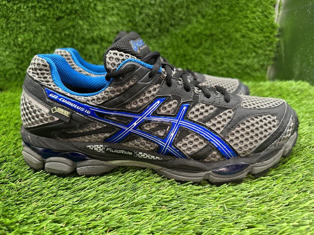 Asics Gel-Cumulus 16 T4B0N Athletic Sneaker Mens 9.5 Gray Synthetic Training Gym